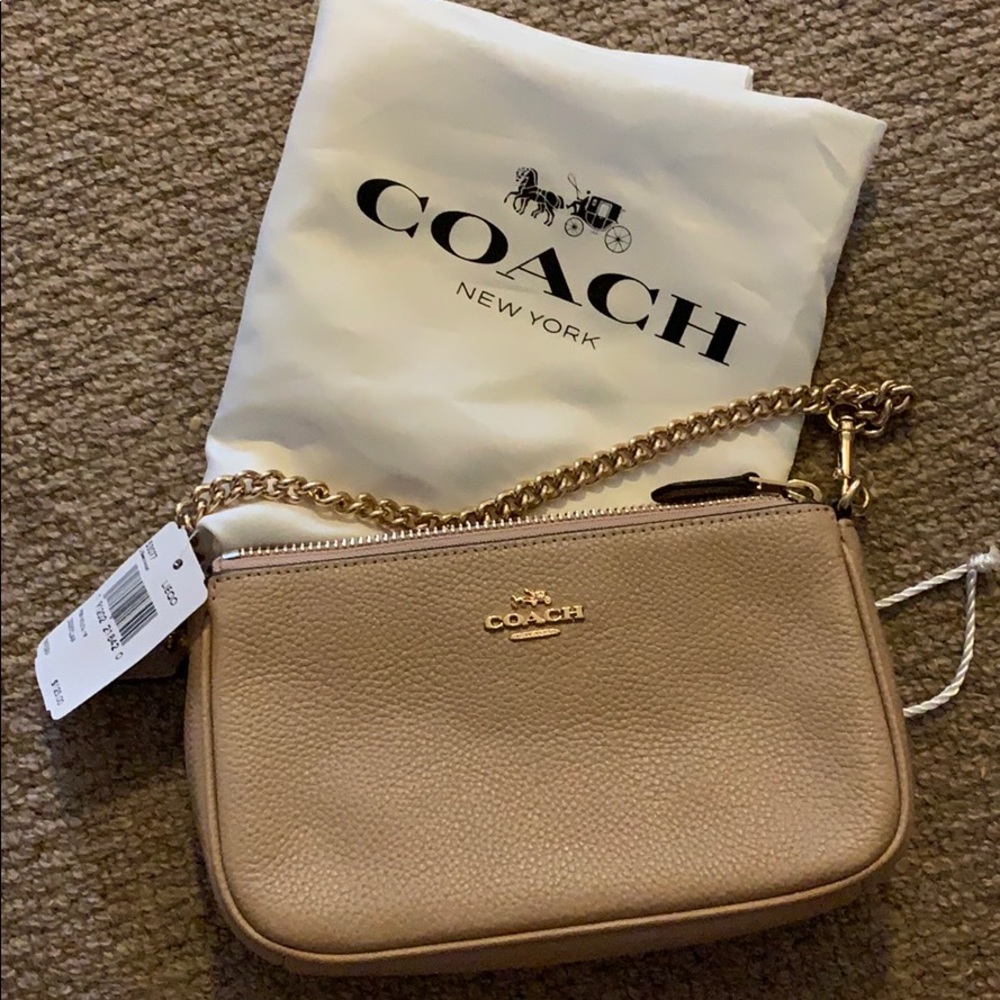 Coach clutch wristlet. Never used